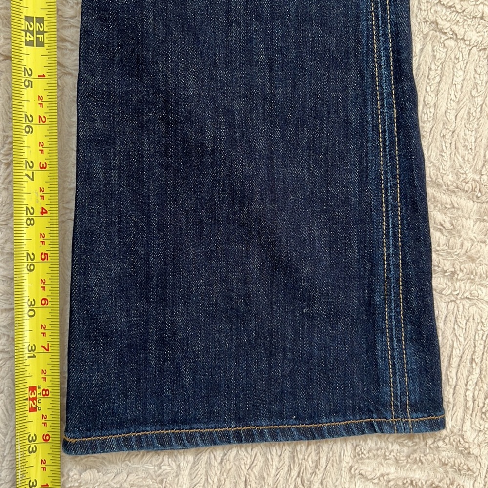 Hudson Jeans, size 28 bootcut, back flap pockets, dark wash EUC - Picture 16 of 16
